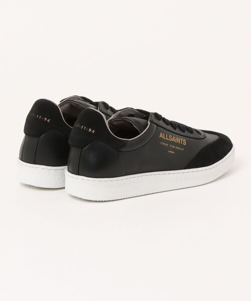 ALLSAINTS(オールセインツ)の「THELMA SUEDE LOW TOP SNEAKERS | THELMA スエード ロー トップ スニーカー(スニーカー・レディース・ブラック・UK3/UK4/UK5)」の3枚目の写真