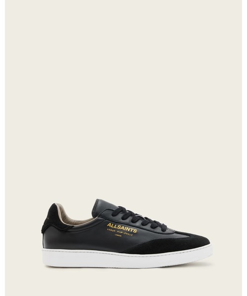 ALLSAINTS(オールセインツ)の「THELMA SUEDE LOW TOP SNEAKERS | THELMA スエード ロー トップ スニーカー(スニーカー・レディース・ブラック・UK3/UK4/UK5)」の1枚目の写真