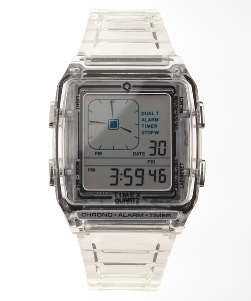 TIMEX(タイメックス)の「TIMEX Q LCA x-tw2w45200 Clear トランスパレント(アナログ腕時計・レディース・その他・FREE)」の4枚目の写真