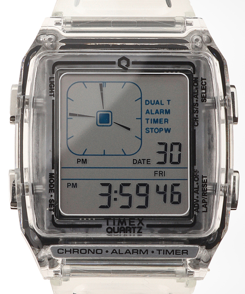TIMEX(タイメックス)の「TIMEX Q LCA x-tw2w45200 Clear トランスパレント(アナログ腕時計・レディース・その他・FREE)」の5枚目の写真