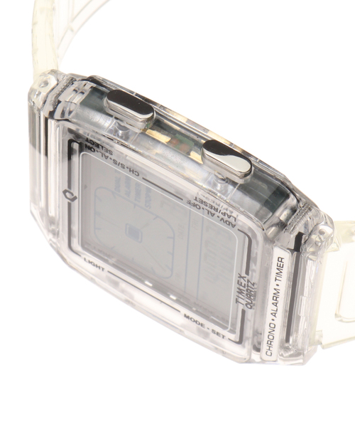 TIMEX(タイメックス)の「TIMEX Q LCA x-tw2w45200 Clear トランスパレント(アナログ腕時計・レディース・その他・FREE)」の6枚目の写真