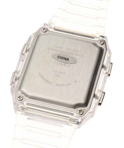 TIMEX(タイメックス)の「TIMEX Q LCA x-tw2w45200 Clear トランスパレント(アナログ腕時計・レディース・その他・FREE)」の9枚目の写真
