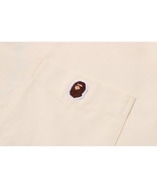A BATHING APE(アベイシングエイプ)の「BIG BY BATHING APE SHIRT(シャツ/ブラウス・メンズ・アイボリー/サックスブルー・SMALL/MEDIUM/X-LARGE/XX-LARGE)」の5枚目の写真