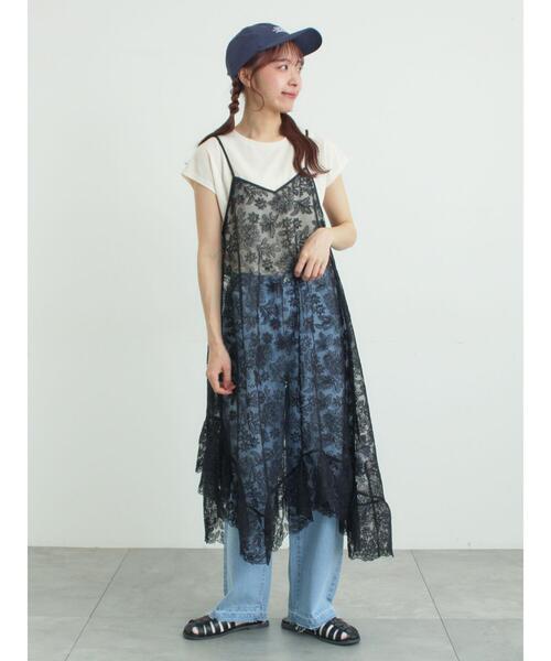 Samansa Mos2（サマンサ モスモス）の「【ECO DENIM】ストレートパンツ（その他パンツ・レディース・ブルー/サックスブルー/チャコールグレー・L/M）」の19枚目の写真
