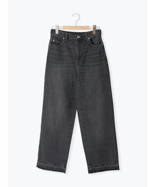 Samansa Mos2（サマンサ モスモス）の「【ECO DENIM】ストレートパンツ（その他パンツ・レディース・ブルー/サックスブルー/チャコールグレー・L/M）」の12枚目の写真
