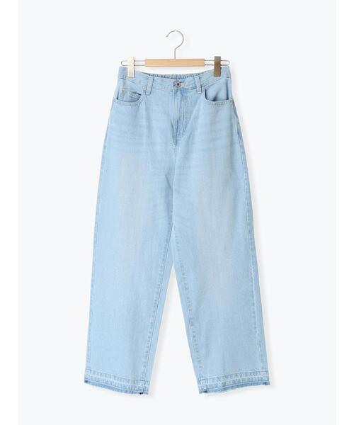 Samansa Mos2（サマンサ モスモス）の「【ECO DENIM】ストレートパンツ（その他パンツ・レディース・ブルー/サックスブルー/チャコールグレー・L/M）」の10枚目の写真