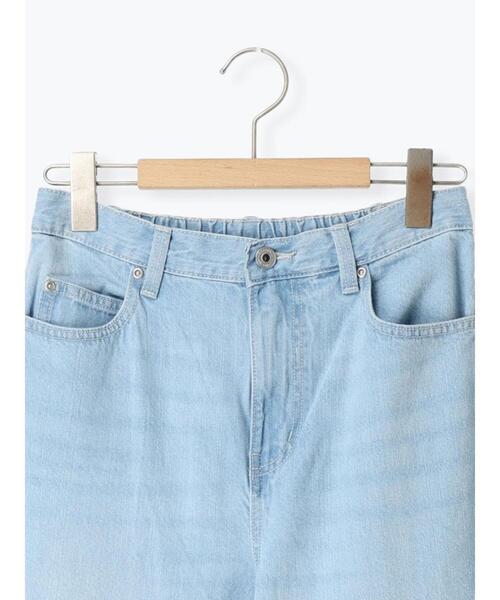 Samansa Mos2（サマンサ モスモス）の「【ECO DENIM】ストレートパンツ（その他パンツ・レディース・ブルー/サックスブルー/チャコールグレー・L/M）」の8枚目の写真
