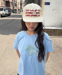 kaifai（カイファイ）の「ミラージュ 半袖Tシャツ (スカイブルー) K26QB235（Tシャツ/カットソー）」