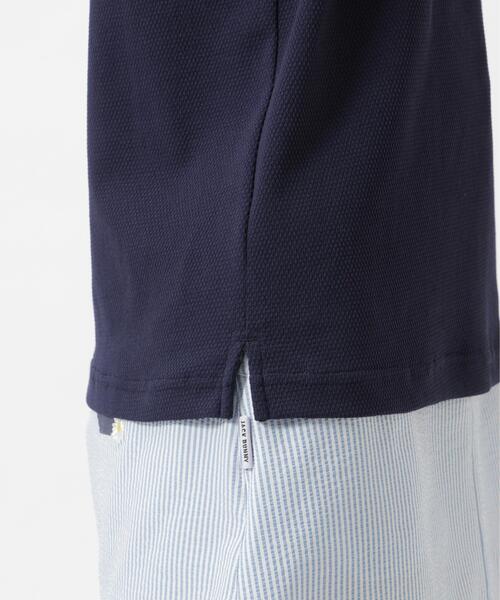 Jack Bunny!!(ジャックバニー)の「【Jack Bunny!!】ポップコーンカノコ半袖ポロシャツ(ポロシャツ・レディース・ネイビー/ホワイト・MEDIUM/LARGE/SMALL)」の14枚目の写真