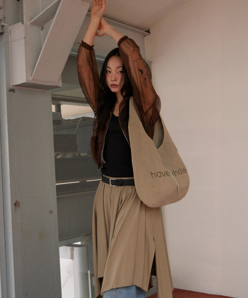 HAVEAWHALE（ハブアホエール）の「COTTON ECO BAG(LK)（ショルダーバッグ・レディース・その他・FREE）」の7枚目の写真