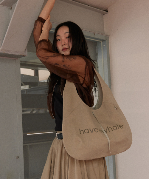 HAVEAWHALE（ハブアホエール）の「COTTON ECO BAG(LK)（ショルダーバッグ・レディース・その他・FREE）」の8枚目の写真