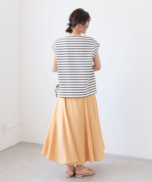 le.coeur blanc（ルクールブラン）の「ヴィンテージライクパネルスカート（スカート・レディース・カーキオリーブ/オレンジ/チャコールグレー・36/38）」の21枚目の写真