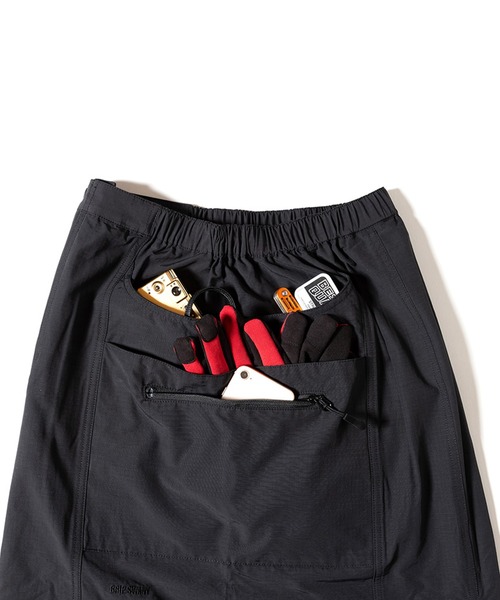 GRIP SWANY(グリップスワニー)の「【GSWK0047】 W`S CARGO SKIRT(スカート・レディース・ベージュ系1/ブラック・L)」の6枚目の写真
