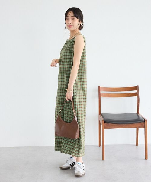 CRAFT STANDARD BOUTIQUE(クラフトスタンダードブティック)の「【2点SET】チェックレイヤードワンピース(ワンピース・レディース・ブラック系その他3/ブラウン系その他4・FREE)」の18枚目の写真