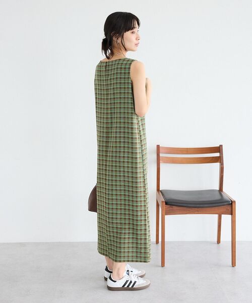 CRAFT STANDARD BOUTIQUE(クラフトスタンダードブティック)の「【2点SET】チェックレイヤードワンピース(ワンピース・レディース・ブラック系その他3/ブラウン系その他4・FREE)」の19枚目の写真