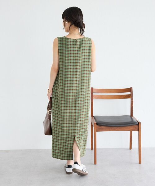 CRAFT STANDARD BOUTIQUE(クラフトスタンダードブティック)の「【2点SET】チェックレイヤードワンピース(ワンピース・レディース・ブラック系その他3/ブラウン系その他4・FREE)」の20枚目の写真