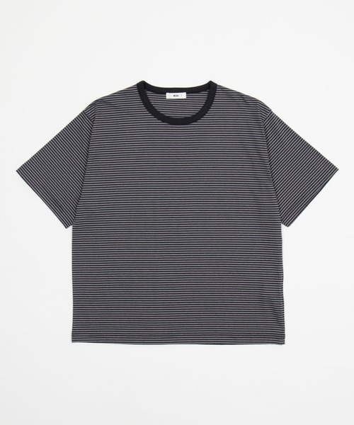 WEGO（ウィゴー）の「WEGO/ボーダーリンガーTシャツ（Tシャツ/カットソー・メンズ・ブラック系その他5/レッド系その他・MEDIUM/LARGE）」の19枚目の写真