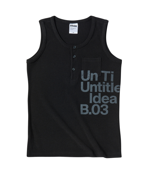 UNTITLED SEOUL（アンタイトル ソウル）の「アンタイトル ヘンリー タンクトップ ブラック（Tシャツ/カットソー・レディース・その他・SMALL/MEDIUM）」の5枚目の写真