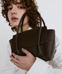 2way flap mini boston bag / 2WAYフラップミニボストンバッグ