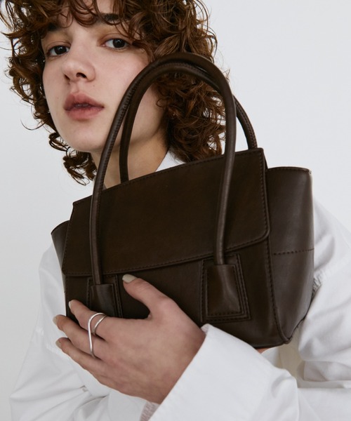 BIM BOSTON BAG アナログレコード 2枚組　新品未使用 2way flap mini boston bag / 2WAYフラップミニボストンバッグ