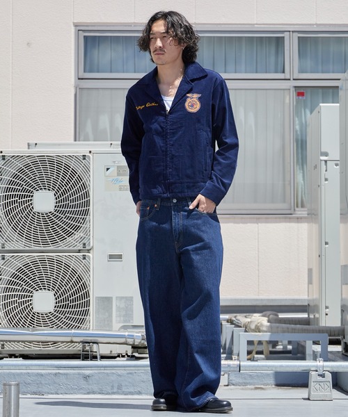Levi's(リーバイス)の「LEVI'S/リーバイス BAGGY WIDE LEG ジーンズ バギー ワイド デニムパンツ ジーパン ワイドパンツ バギーパンツ 2026年秋冬 秋服(デニムパンツ・メンズ・ブラック/ダークインディゴブルー・32inch/30inch/34inch/36inch)」の12枚目の写真