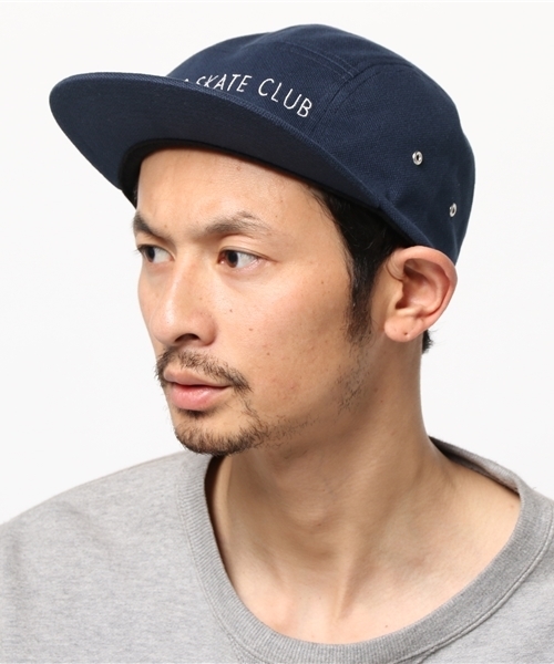 1sin（イッシン）の「◇1sin CAMP CAP（キャップ・メンズ・ネイビー/グリーン・FREE）」の6枚目の写真