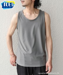 【SHIPS Colors別注】アイスボックス:〈接触冷感・吸水速乾〉タンクトップ◇