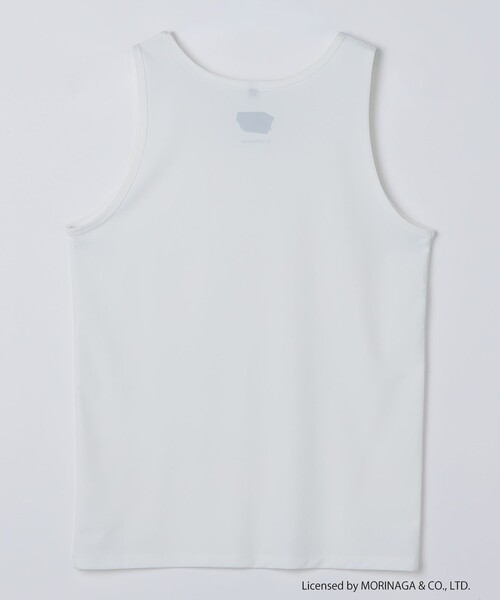 SHIPS Colors(シップス カラーズ)の「【SHIPS Colors別注】アイスボックス:〈接触冷感・吸水速乾〉タンクトップ◇(タンクトップ・メンズ・グレー/ライトホワイト/ブラック・MEDIUM/LARGE)」の20枚目の写真