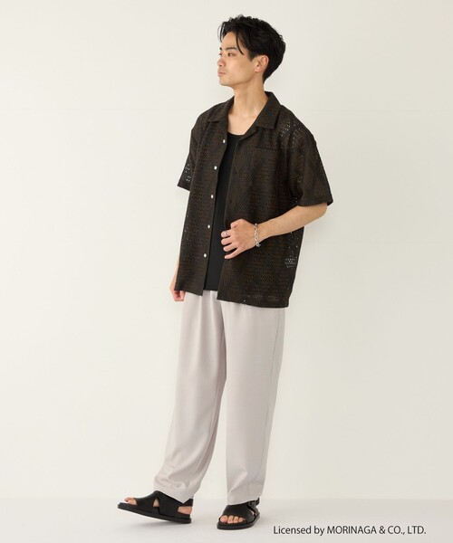 SHIPS Colors(シップス カラーズ)の「【SHIPS Colors別注】アイスボックス:〈接触冷感・吸水速乾〉タンクトップ◇(タンクトップ・メンズ・グレー/ライトホワイト/ブラック・MEDIUM/LARGE)」の16枚目の写真