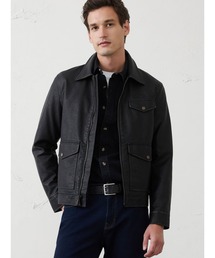 BANANA REPUBLIC FACTORY STORE ヴィーガンレザージップジャケット