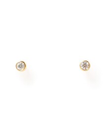 Demi-Luxe BEAMS | les bon bon / K18 ダイヤモンド ピアス(ピアス（両耳用）)