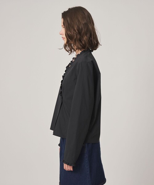 Steven Alan（スティーブンアラン）の「＜Steven Alan＞カシュクール フリル ブラウス（シャツ/ブラウス・レディース・オフホワイト/ブラック・M/S）」の18枚目の写真