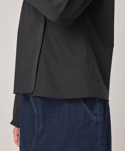Steven Alan（スティーブンアラン）の「＜Steven Alan＞カシュクール フリル ブラウス（シャツ/ブラウス・レディース・オフホワイト/ブラック・M/S）」の22枚目の写真