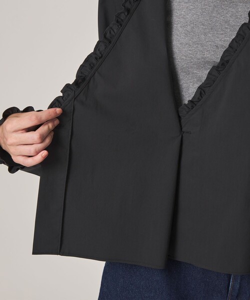 Steven Alan(スティーブンアラン)の「<Steven Alan>カシュクール フリル ブラウス(シャツ/ブラウス・レディース・オフホワイト/ブラック・M/S)」の22枚目の写真
