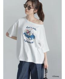 【Disney】MICKEY&FRIENDS/オーバーサイズTシャツ