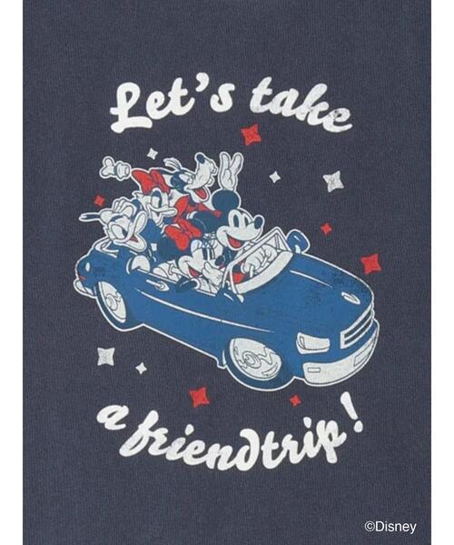 Te chichi（テチチ）の「【Disney】MICKEY&FRIENDS/オーバーサイズTシャツ（Tシャツ/カットソー・レディース・チャコールグレー/オフホワイト/ブラウン・F）」の20枚目の写真