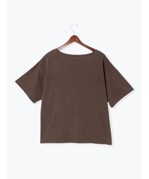 Te chichi（テチチ）の「【Disney】MICKEY&FRIENDS/オーバーサイズTシャツ（Tシャツ/カットソー・レディース・チャコールグレー/オフホワイト/ブラウン・F）」の22枚目の写真