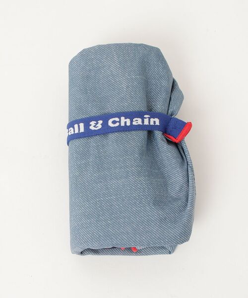 DOUBLE STANDARD CLOTHING(ダブルスタンダードクロージング)の「Ball&Chain/ DSC COUTURE ミニショッピングバッグ(エコバッグ/サブバッグ・レディース・レオパード/ブルー・FREE)」の6枚目の写真