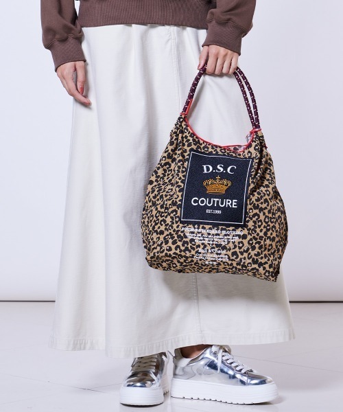 DOUBLE STANDARD CLOTHING(ダブルスタンダードクロージング)の「Ball&Chain/ DSC COUTURE ミニショッピングバッグ(エコバッグ/サブバッグ・レディース・レオパード/ブルー・FREE)」の17枚目の写真