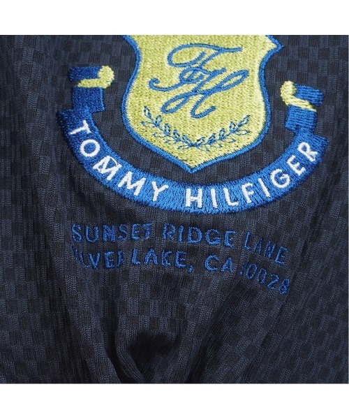 TOMMY HILFIGER GOLF（トミー ヒルフィガー ゴルフ）の「ｸﾗｼｯｸﾌﾛﾝﾄZIP 半袖ｼｬﾂ（ポロシャツ・メンズ・ホワイト/ネイビー・L/M/LL）」の11枚目の写真