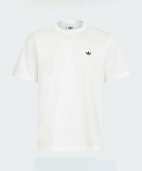 adidas(アディダス)の「TURN TABLE TEE / アディダスオリジナルス adidas Originals(Tシャツ/カットソー・メンズ・ホワイト・XX-LARGE/3XL/LARGE/MEDIUM/SMALL/X-LARGE)」の1枚目の写真