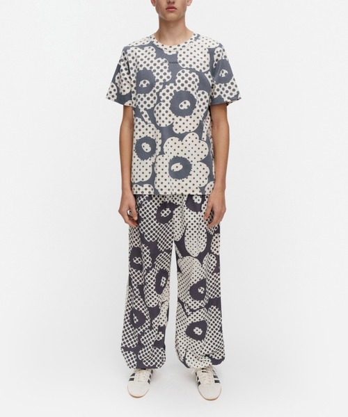 marimekko(マリメッコ)の「【kioski】 Embla Unikko / shirt(Tシャツ/カットソー・レディース・グレー系その他・SMALL)」の1枚目の写真