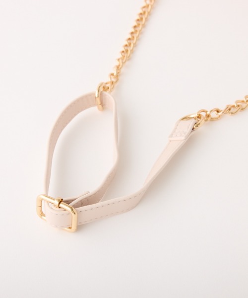 one after another NICE CLAUP(ワンアフターアナザーナイスクラップ)の「【Premium order】ビジューハンドルフェイクファーバニティバッグ(ショルダーバッグ・レディース・ベージュ/アイボリー/ブラック/ピンク・FREE)」の17枚目の写真