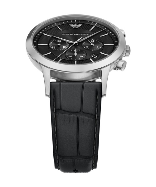EMPORIO ARMANI(エンポリオアルマーニ)の「エンポリオ・アルマーニ 腕時計 メンズ アナログ レザー AR11820(アナログ腕時計・メンズ・ブラック・FREE)」の7枚目の写真