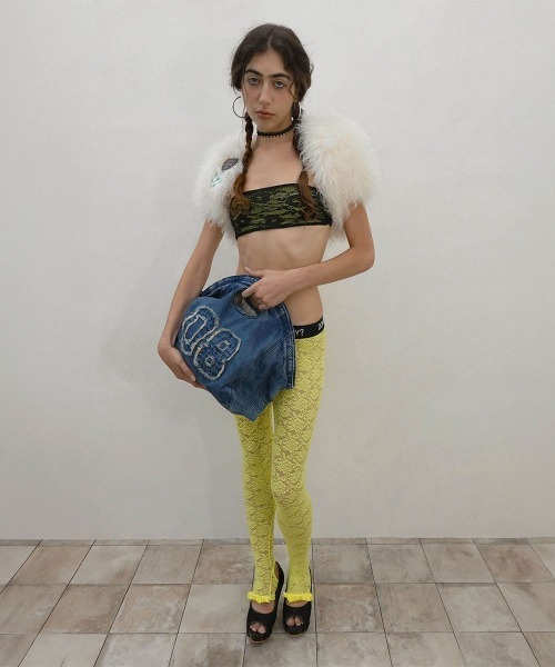 SCULPTOR(スカルプター)の「Bad Seed Denim Bag(ショルダーバッグ・レディース・ブルー/ライトブルー・FREE)」の13枚目の写真