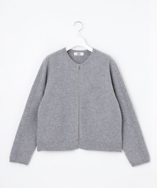 J.PRESS Ladies（J.プレス レディス）の「【シーンレスに活躍・季節の変わり目に】BOILD ニット アウター（ニット/セーター・レディース・ベージュ系/ライトグレー系/ブラウン系・SMALL）」の13枚目の写真