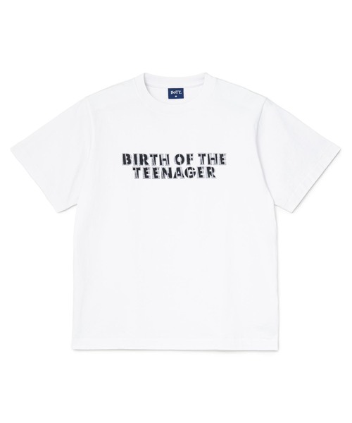 BOTT（ボット）の「BoTT / ボット MOIRE TEE（Tシャツ/カットソー・メンズ・ホワイト/ブラック/イエロー・SMALL/MEDIUM/LARGE）」の3枚目の写真