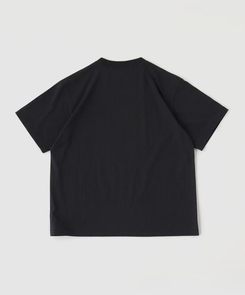 BOTT（ボット）の「BoTT / ボット MOIRE TEE（Tシャツ/カットソー・メンズ・ホワイト/ブラック/イエロー・SMALL/MEDIUM/LARGE）」の5枚目の写真