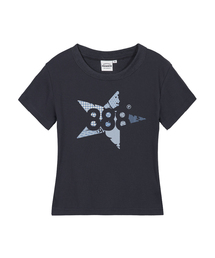 SKYFI レディース スリムフィット 半袖Tシャツ 4 COLORS