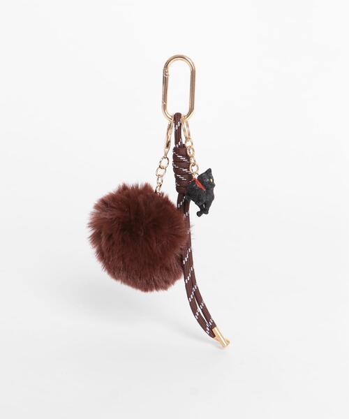 URBAN RESEARCH Sonny Label(アーバンリサーチサニーレーベル)の「CAT AND FAKEFUR CHARM(キーホルダー・レディース・ブラウン/ベージュ・ONE)」の6枚目の写真